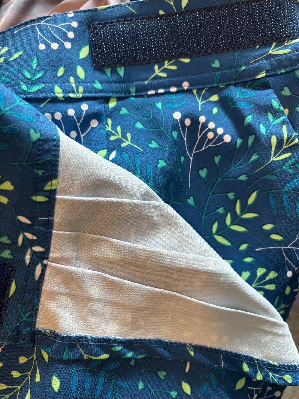 Rip Skirt Hawaii Blue Floral-Print Wrap Skirt - Picture 4 of 8
